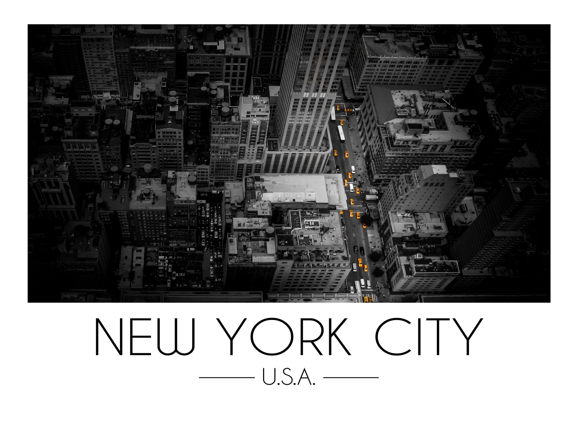 New York City by Luca Cremasco on GIANT ART - black photo manipulation