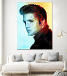 elvis (variation) by Enrico Varrasso on GIANT ART - black digital painting