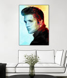 elvis (variation) by Enrico Varrasso on GIANT ART - black digital painting