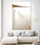 Minimalist pastel beach scape by IOANNA PAPANIKOLAOU on GIANT ART - brown photo illustration