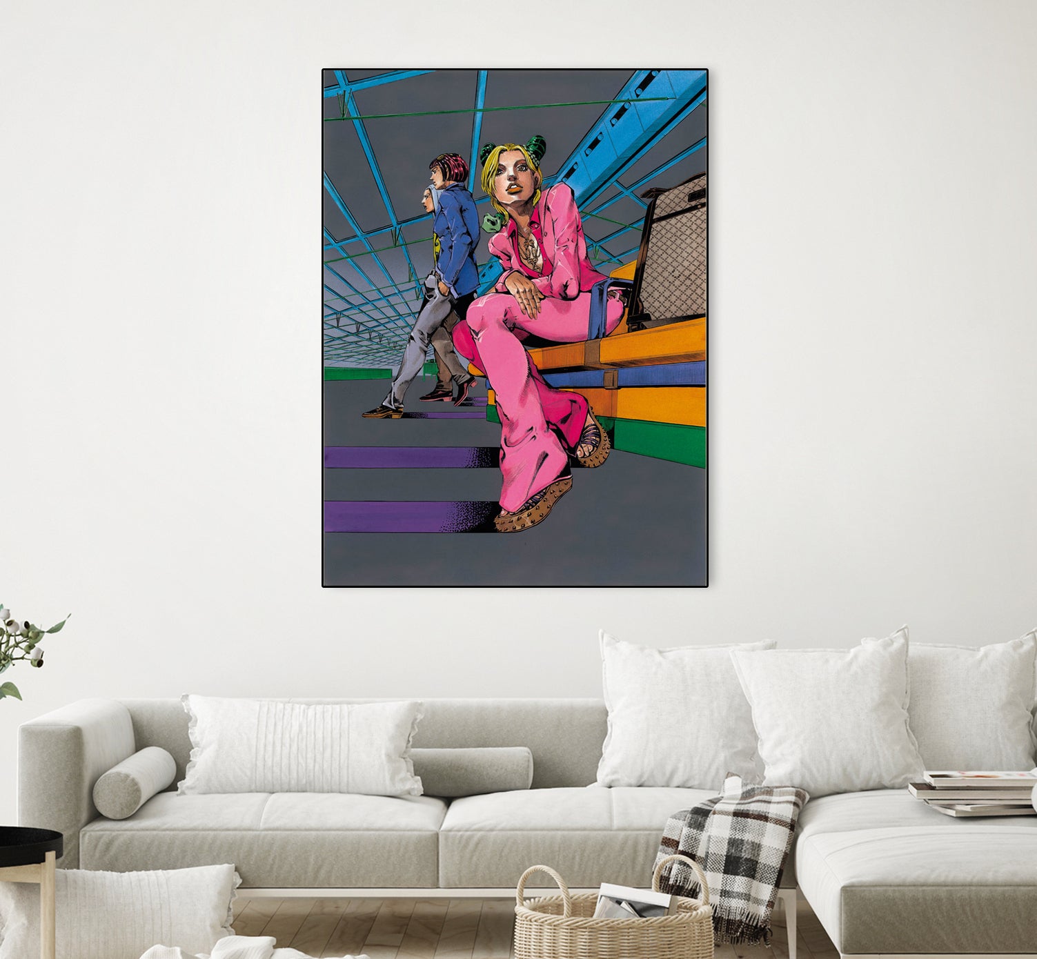 Hirohiko Araki by Marilyn Short on GIANT ART - white digital painting