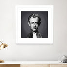 James Dean by Rob Snow on GIANT ART - gray digital painting