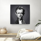 James Dean by Rob Snow on GIANT ART - gray digital painting