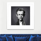 James Dean by Rob Snow on GIANT ART - gray digital painting