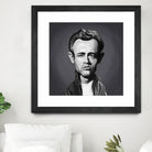 James Dean by Rob Snow on GIANT ART - gray digital painting