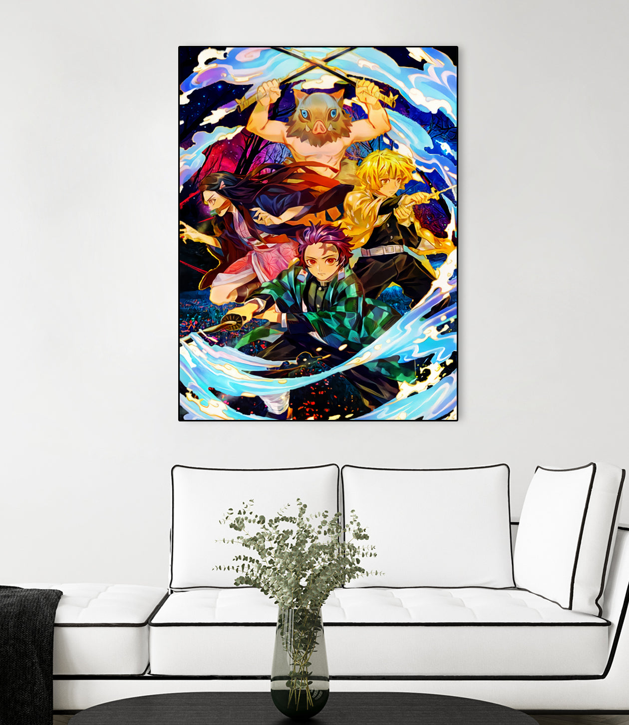 Demon Slayer Team by Christian Velazquez on GIANT ART - orange digital painting