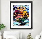 Demon Slayer Team by Christian Velazquez on GIANT ART - orange digital painting