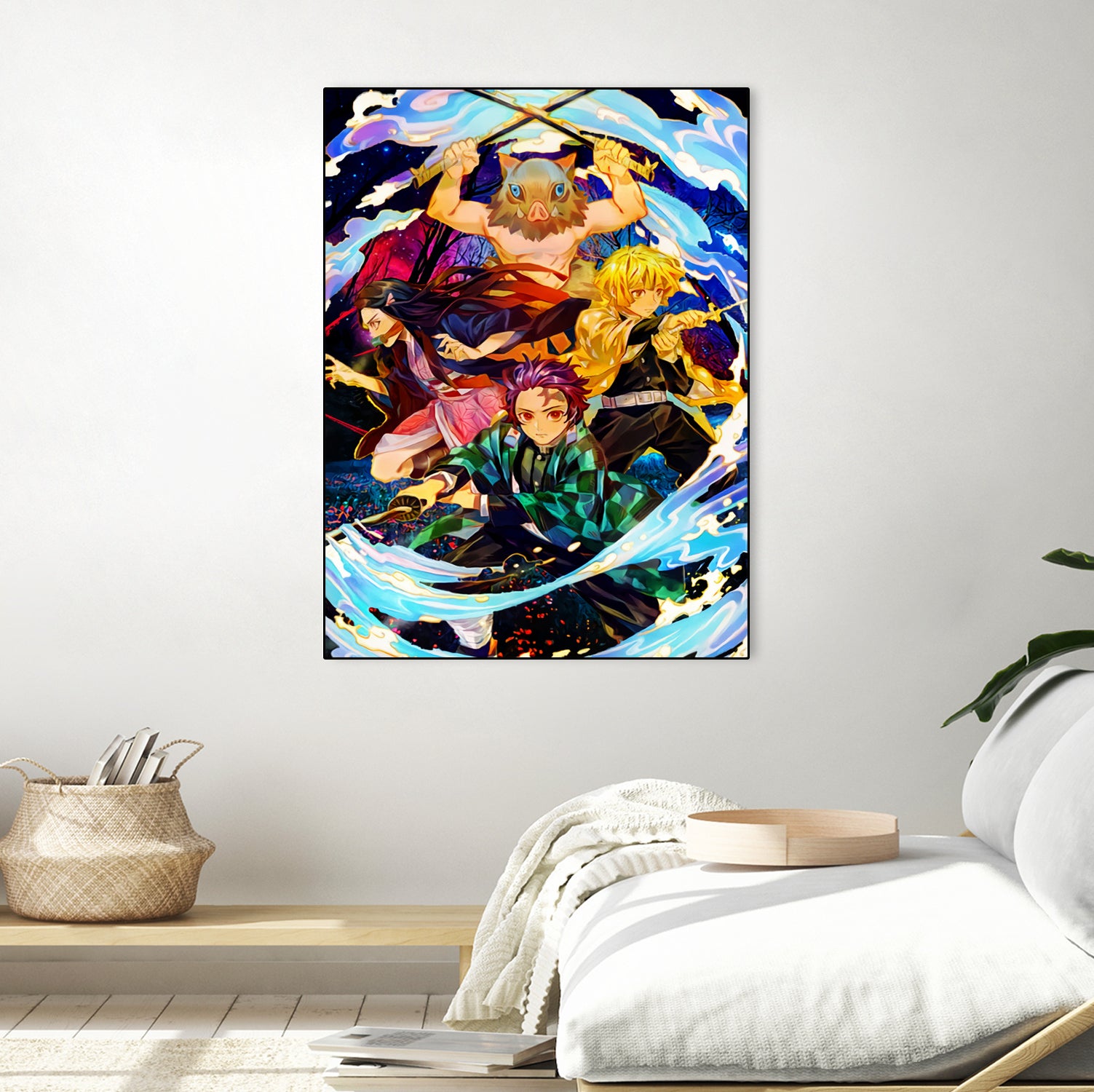 Demon Slayer Team by Christian Velazquez on GIANT ART - orange digital painting