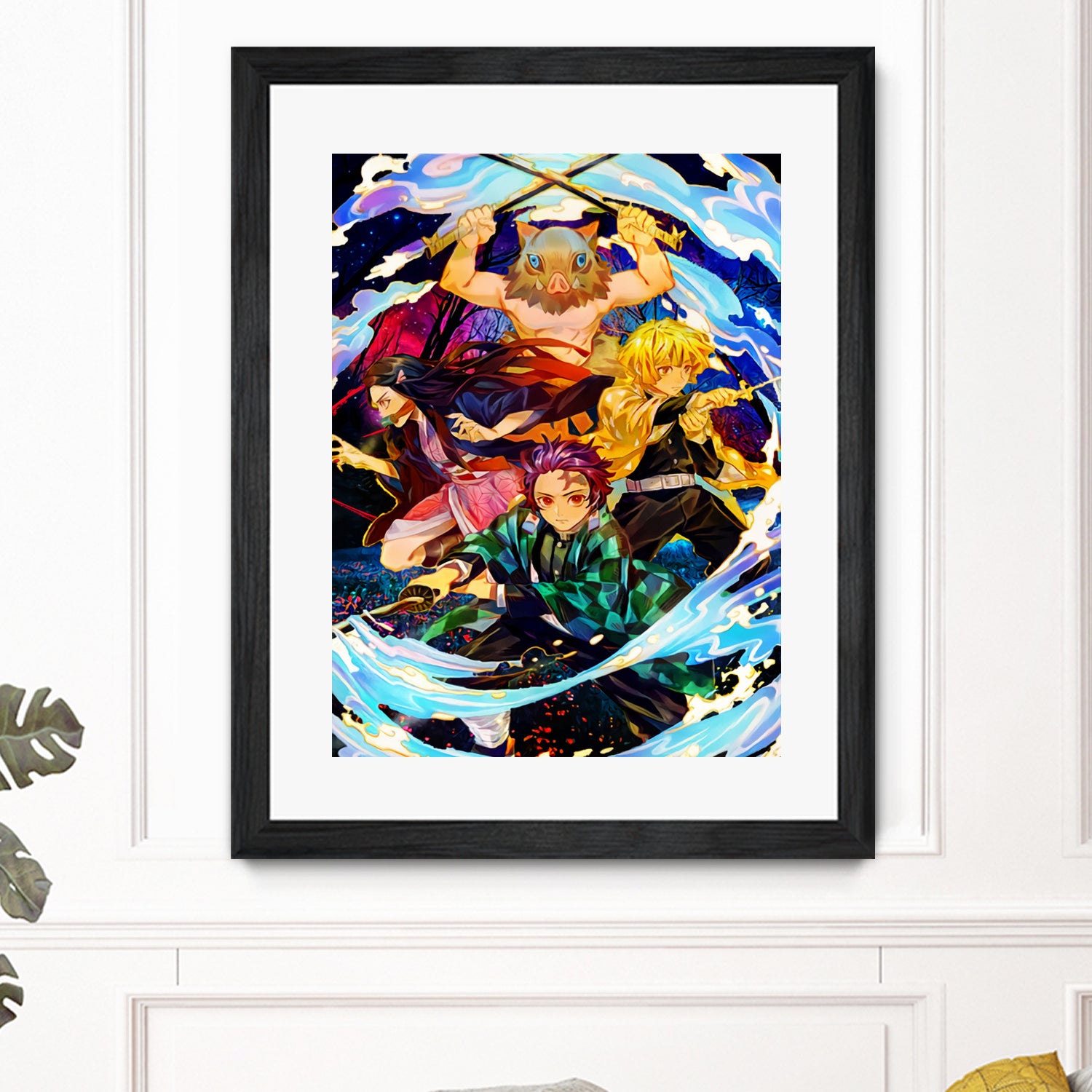 Demon Slayer Team by Christian Velazquez on GIANT ART - orange digital painting