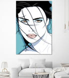 BREEZY by Ron Santiano on GIANT ART - blue digital drawing