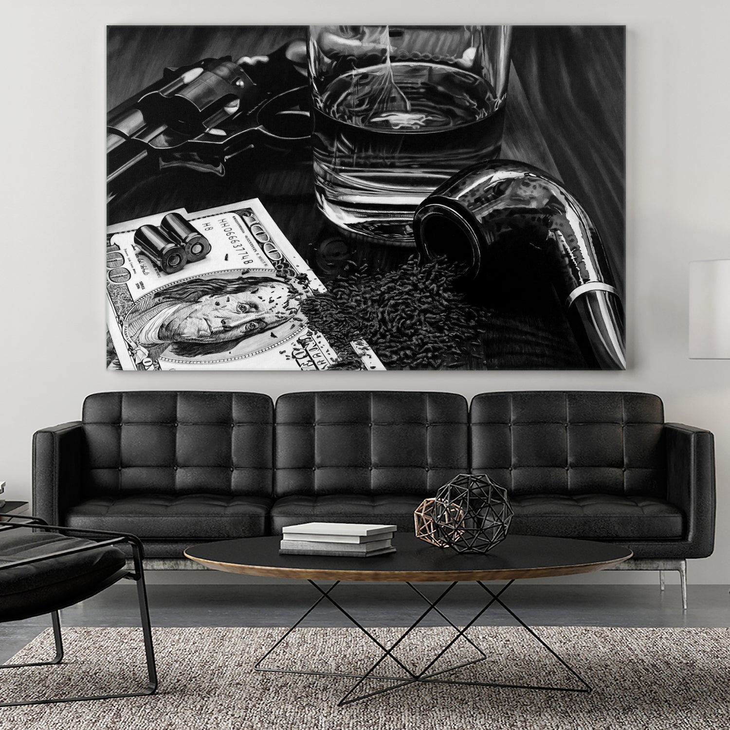 Wild West B-W by João Bello on GIANT ART - black mixed media