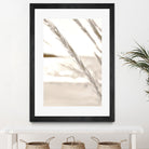 Minimalist coastal beach plants by IOANNA PAPANIKOLAOU on GIANT ART - brown photo illustration