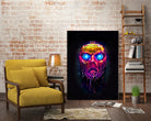 Borderland Mayhem Retro Mask by Christian Velazquez on GIANT ART - fuchsia game design