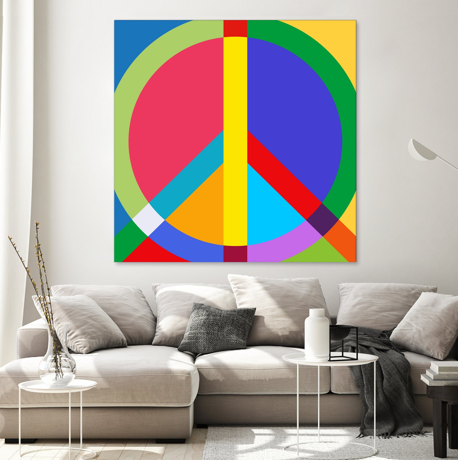 Peace, Love, Unity. by Philippe Intraligi on GIANT ART - red digital drawing