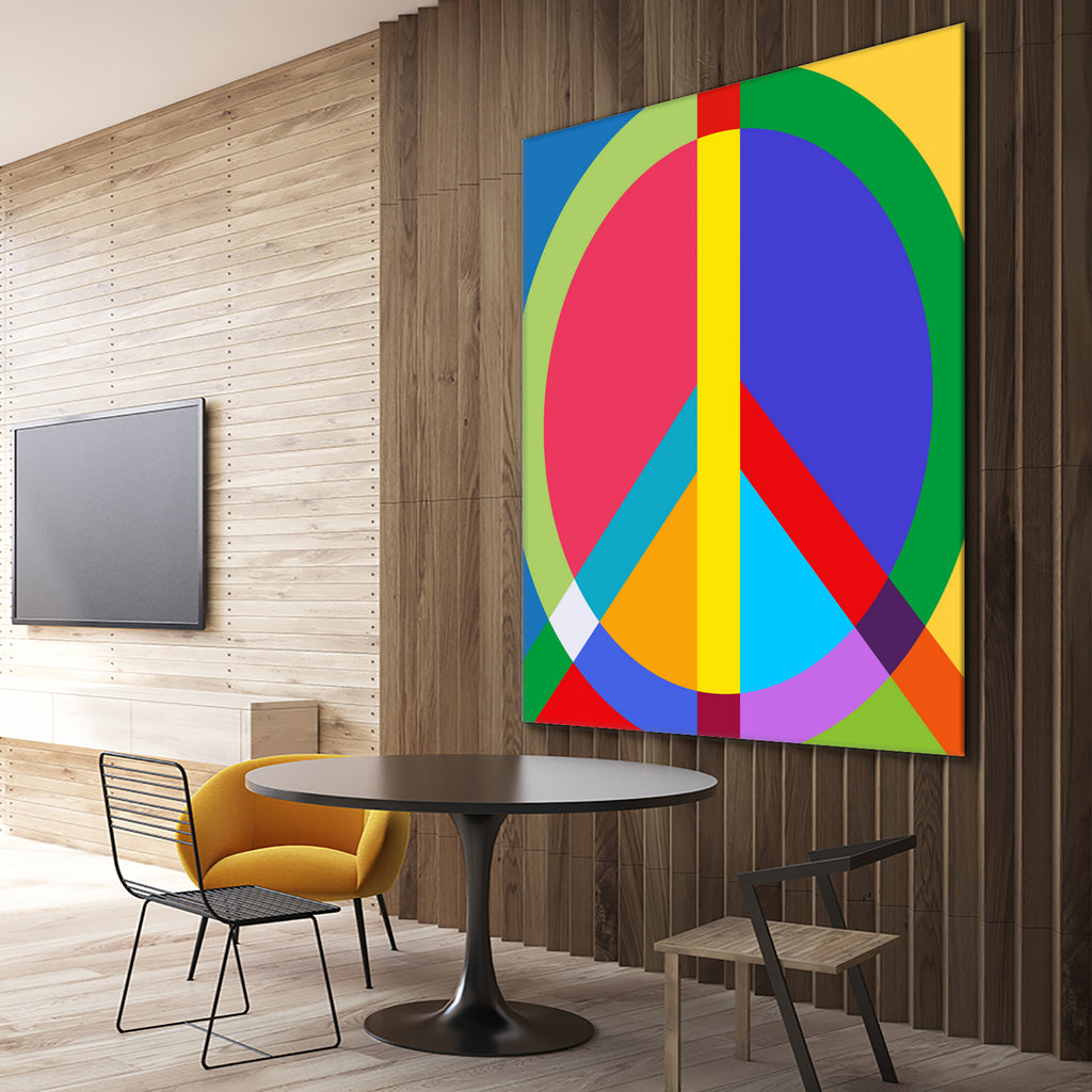 Peace, Love, Unity. by Philippe Intraligi on GIANT ART - red digital drawing