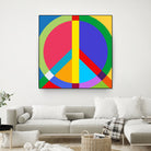 Peace, Love, Unity. by Philippe Intraligi on GIANT ART - red digital drawing