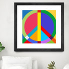 Peace, Love, Unity. by Philippe Intraligi on GIANT ART - red digital drawing