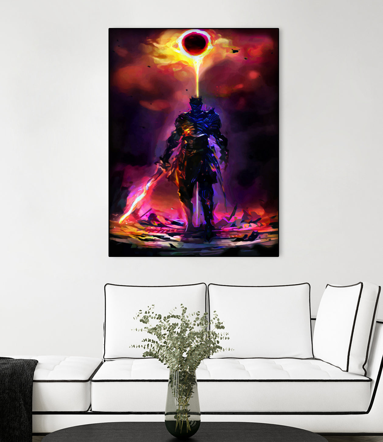 Soul of Cinder Dark Souls by Christian Velazquez on GIANT ART - black game design