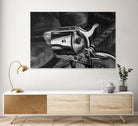 Wild West II B/W by João Bello on GIANT ART - black mixed media