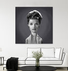 Lucille Ball by Rob Snow on GIANT ART - gray digital painting