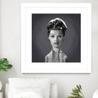 Lucille Ball by Rob Snow on GIANT ART - gray digital painting