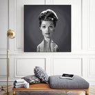 Lucille Ball by Rob Snow on GIANT ART - gray digital painting