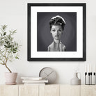 Lucille Ball by Rob Snow on GIANT ART - gray digital painting