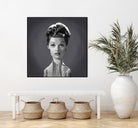 Lucille Ball by Rob Snow on GIANT ART - gray digital painting