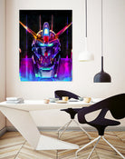 GunHead X by Christian Velazquez on GIANT ART - fuchsia game design