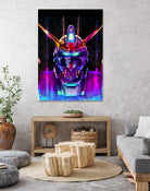 GunHead X by Christian Velazquez on GIANT ART - fuchsia game design