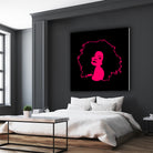 Diana Ross | Pop Art by William Cuccio on GIANT ART - pink digital painting