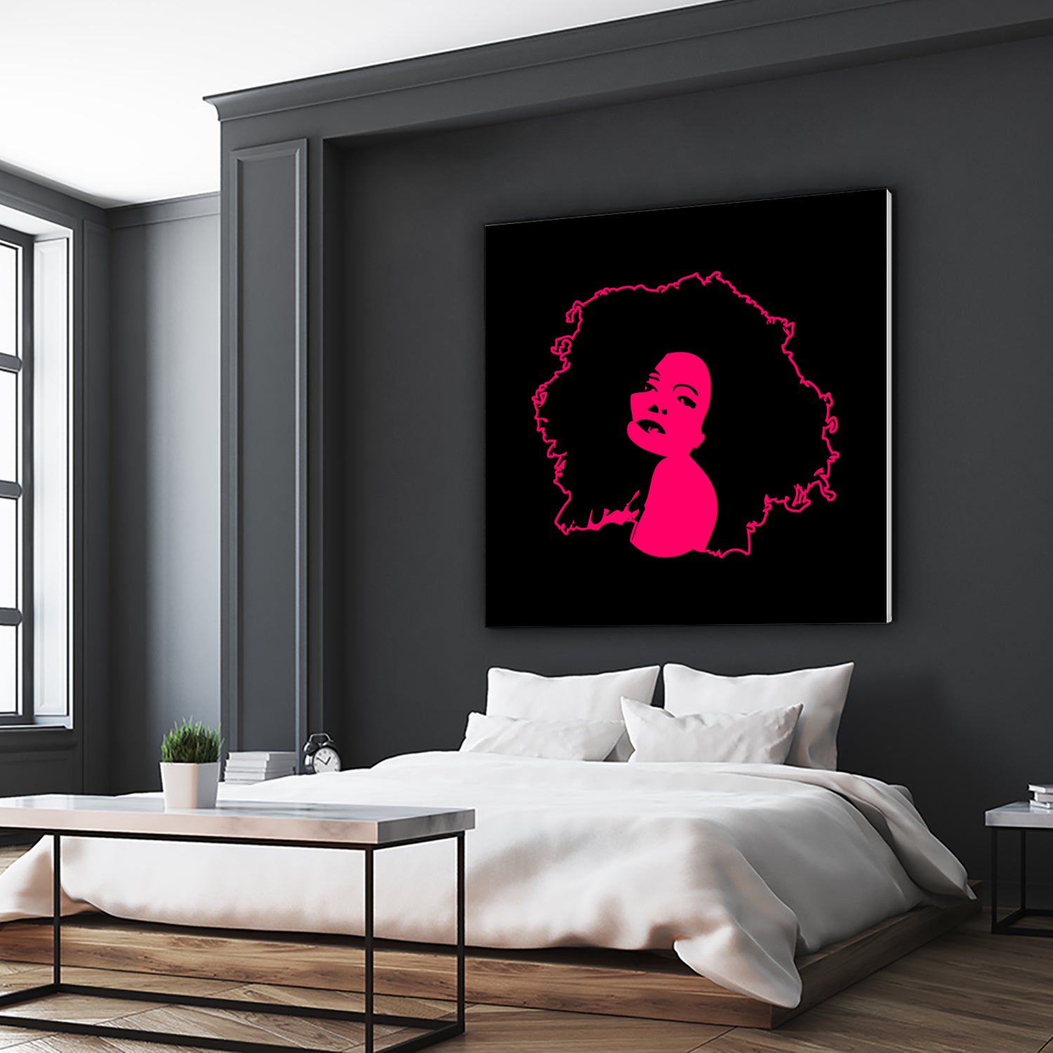 Diana Ross | Pop Art by William Cuccio on GIANT ART - pink digital painting