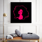 Diana Ross | Pop Art by William Cuccio on GIANT ART - pink digital painting