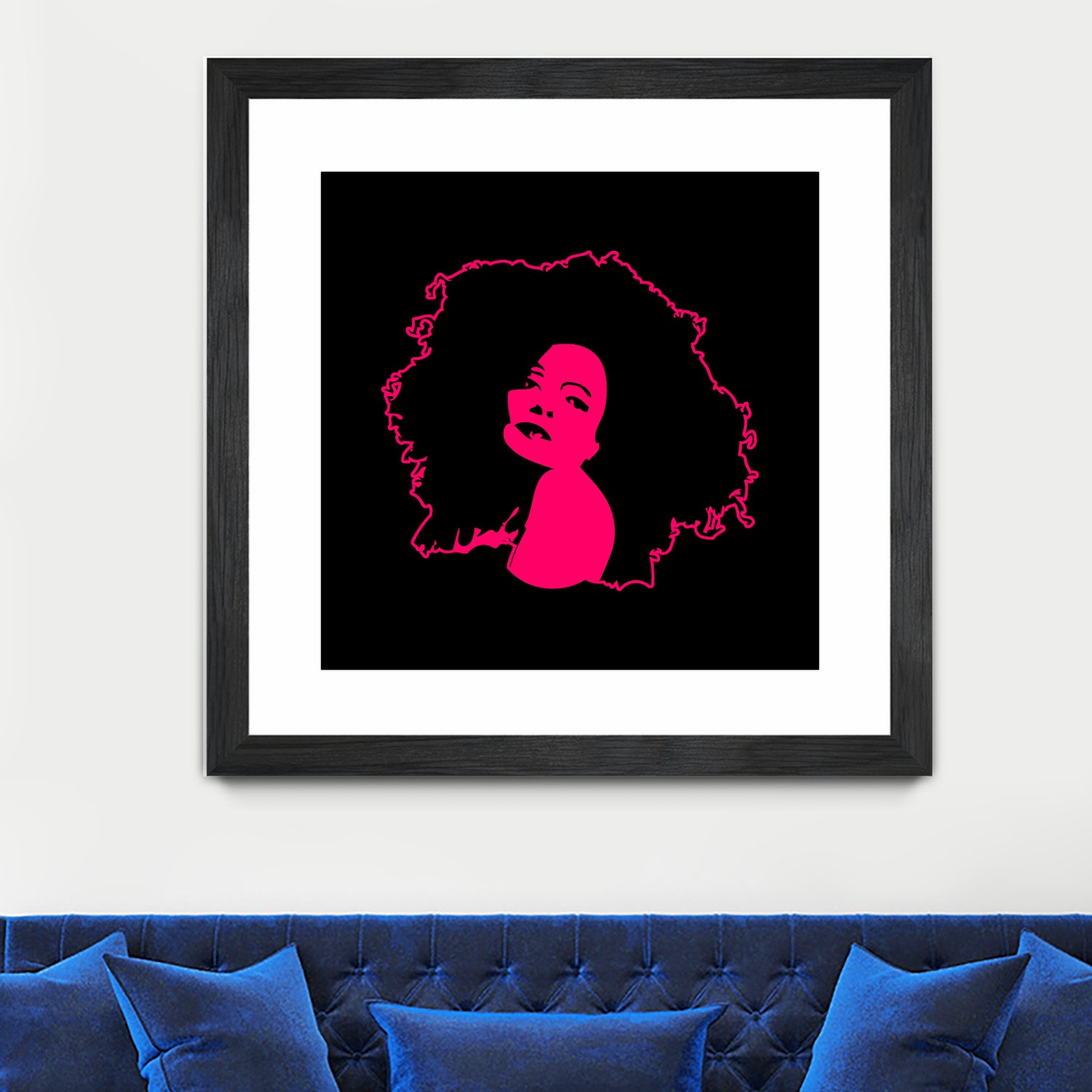 Diana Ross | Pop Art by William Cuccio on GIANT ART - pink digital painting