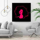 Diana Ross | Pop Art by William Cuccio on GIANT ART - pink digital painting