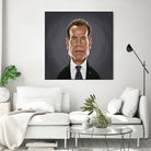 Arnold Schwarzenegger by Rob Snow on GIANT ART - gray digital painting