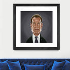 Arnold Schwarzenegger by Rob Snow on GIANT ART - gray digital painting