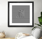 Music Note On Stripes by Georgi Zhelyazkov on GIANT ART - black vector illustration