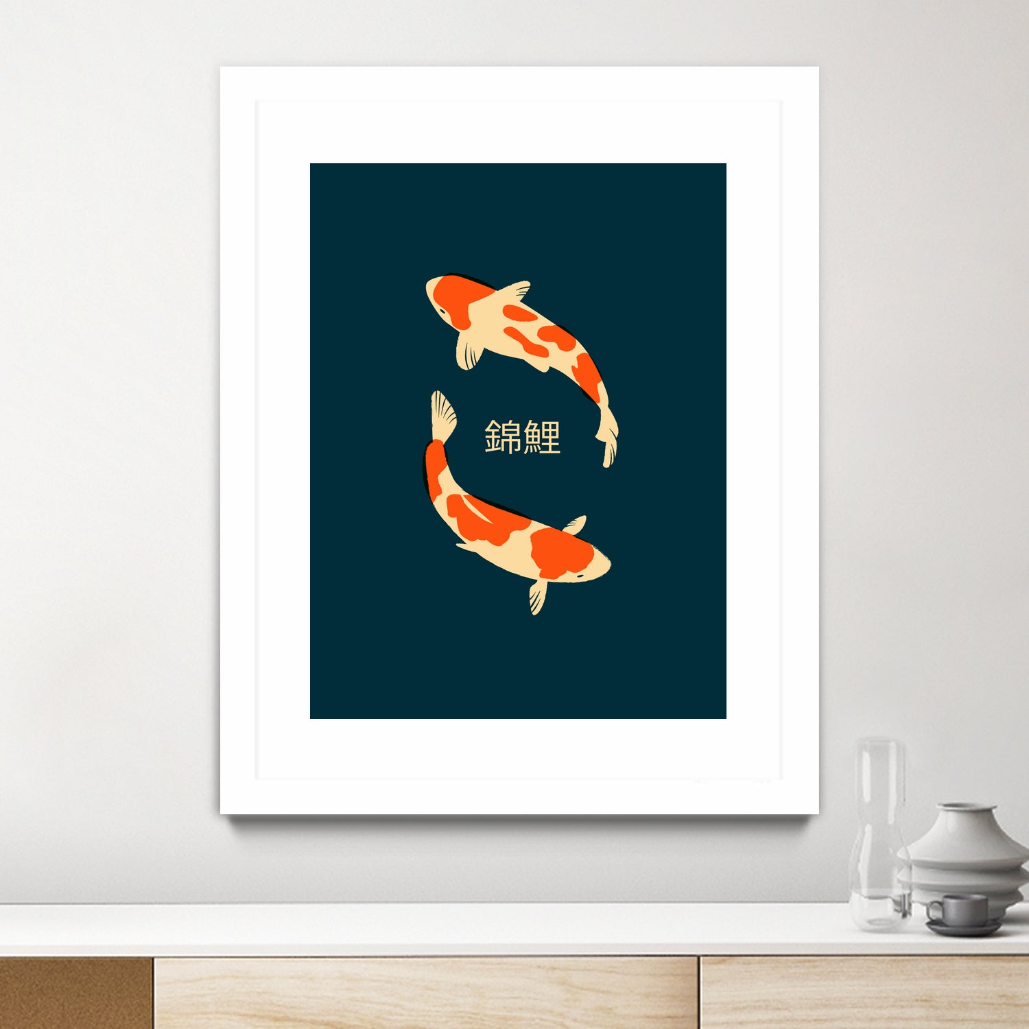 Koi by Rene Hamann on GIANT ART - orange character design