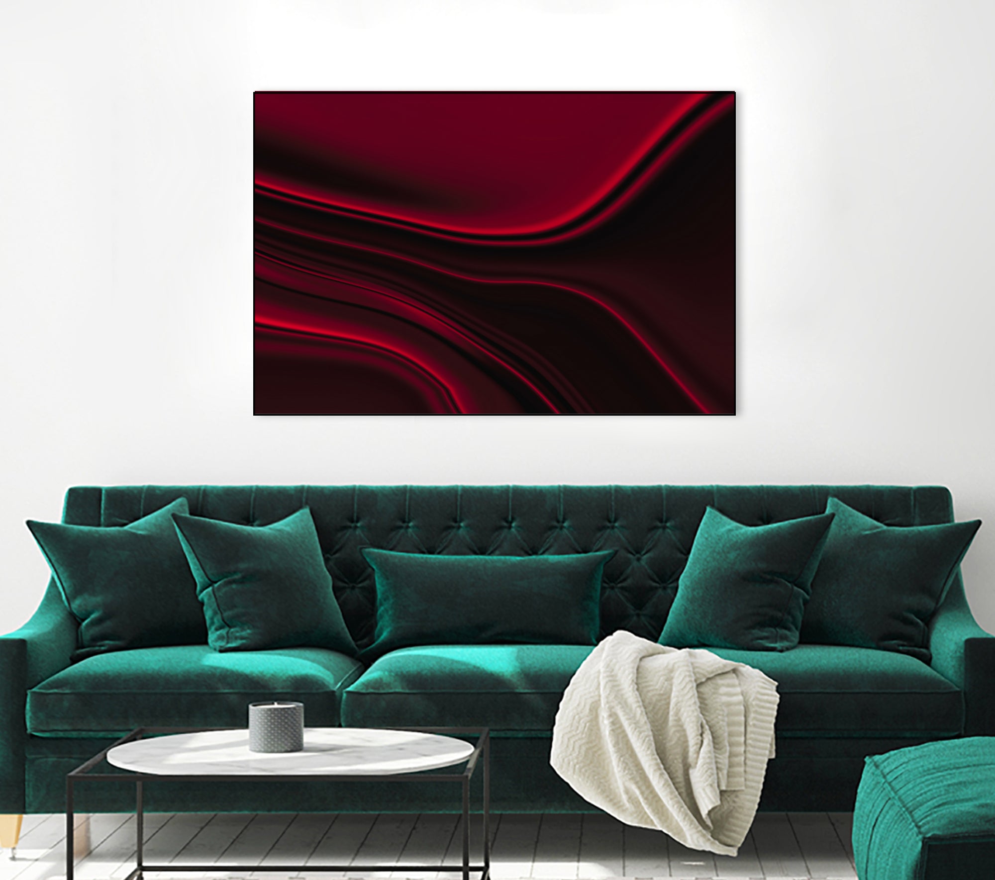 Red Liquid by Ronny Sefria on GIANT ART - black digital painting