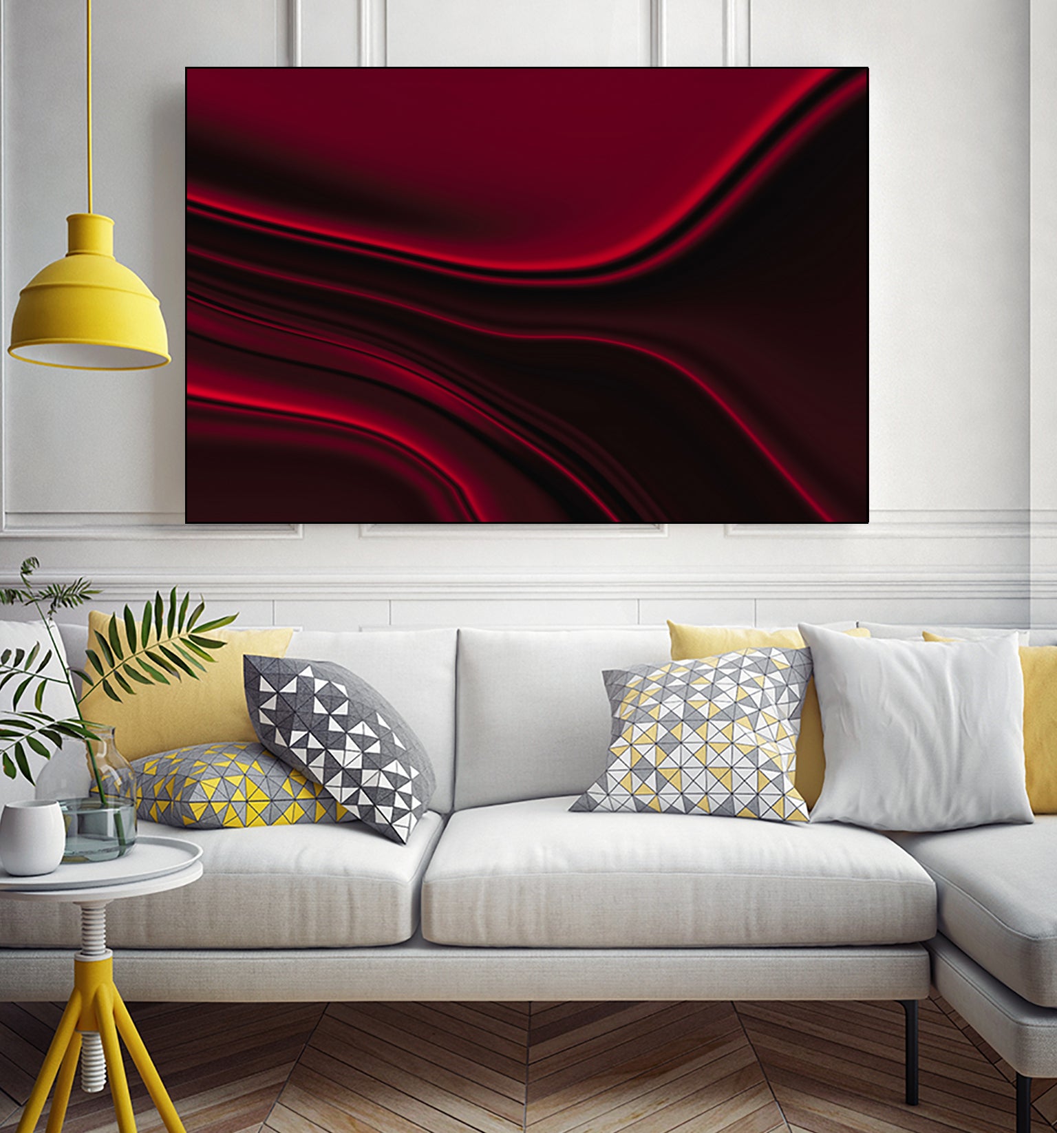 Red Liquid by Ronny Sefria on GIANT ART - black digital painting