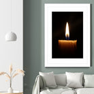 candle light burn by Ronny Sefria on GIANT ART - black photo illustration