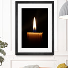 candle light burn by Ronny Sefria on GIANT ART - black photo illustration