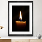 candle light burn by Ronny Sefria on GIANT ART - black photo illustration