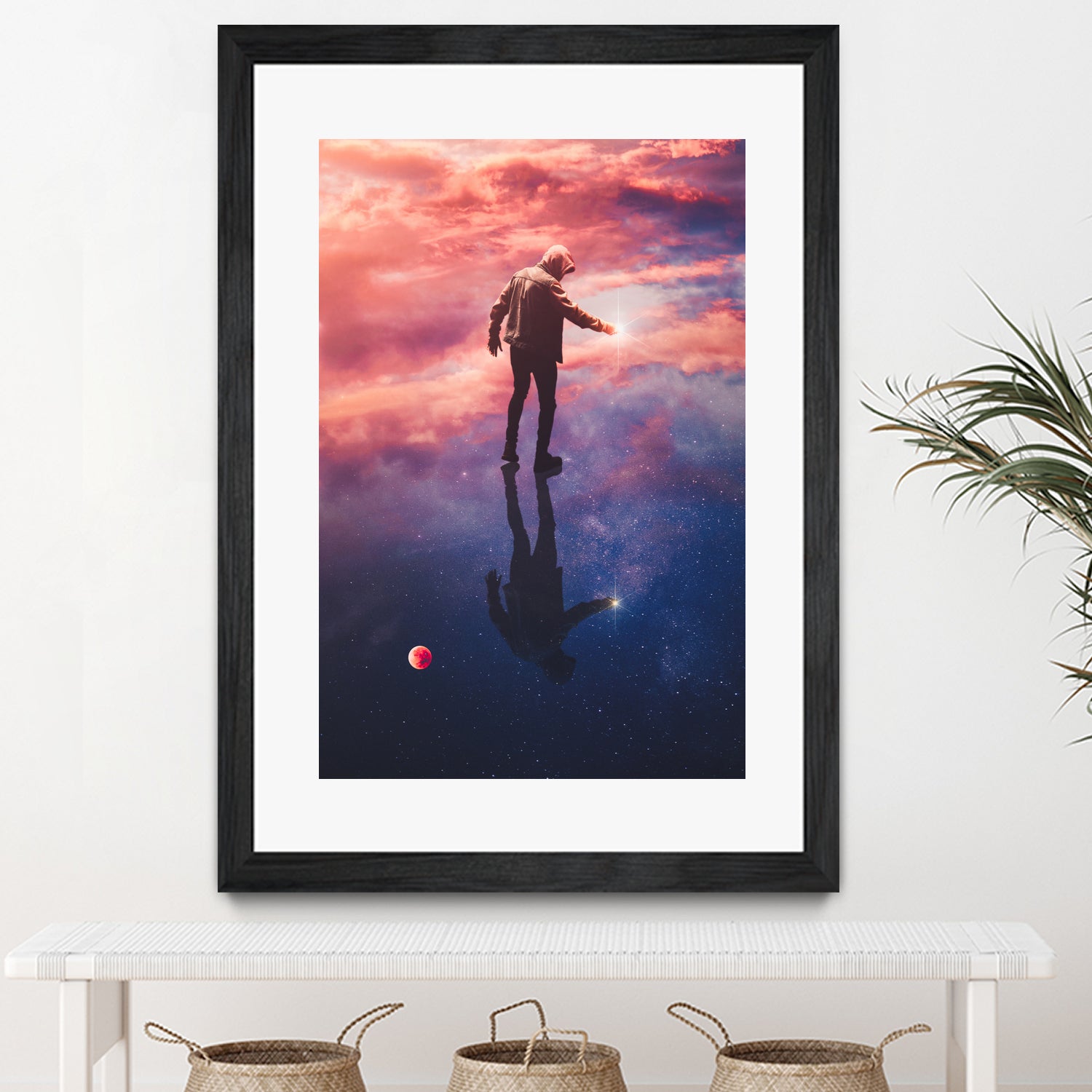 Star Catcher by Annisa Tiara Utami on GIANT ART - fuchsia photo manipulation