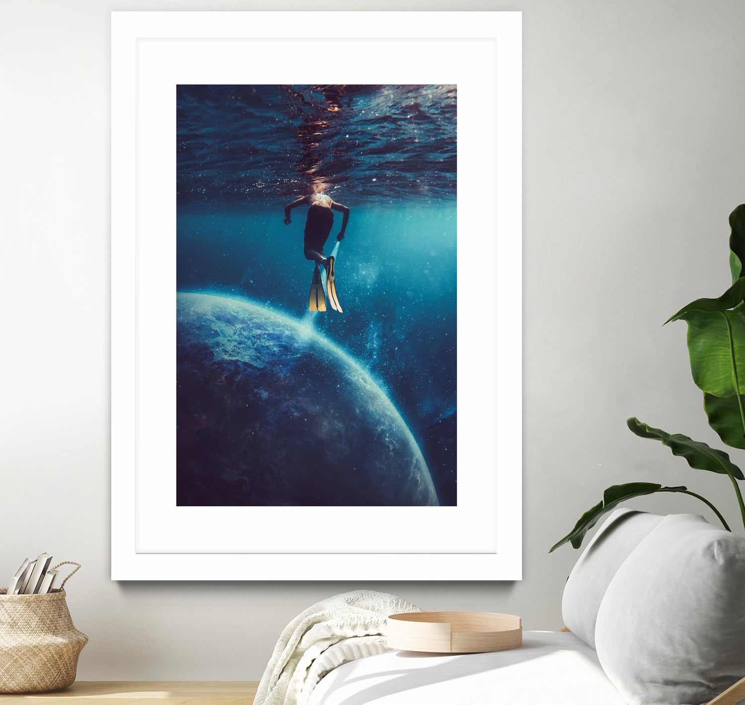 Another World by Annisa Tiara Utami on GIANT ART - blue photo manipulation