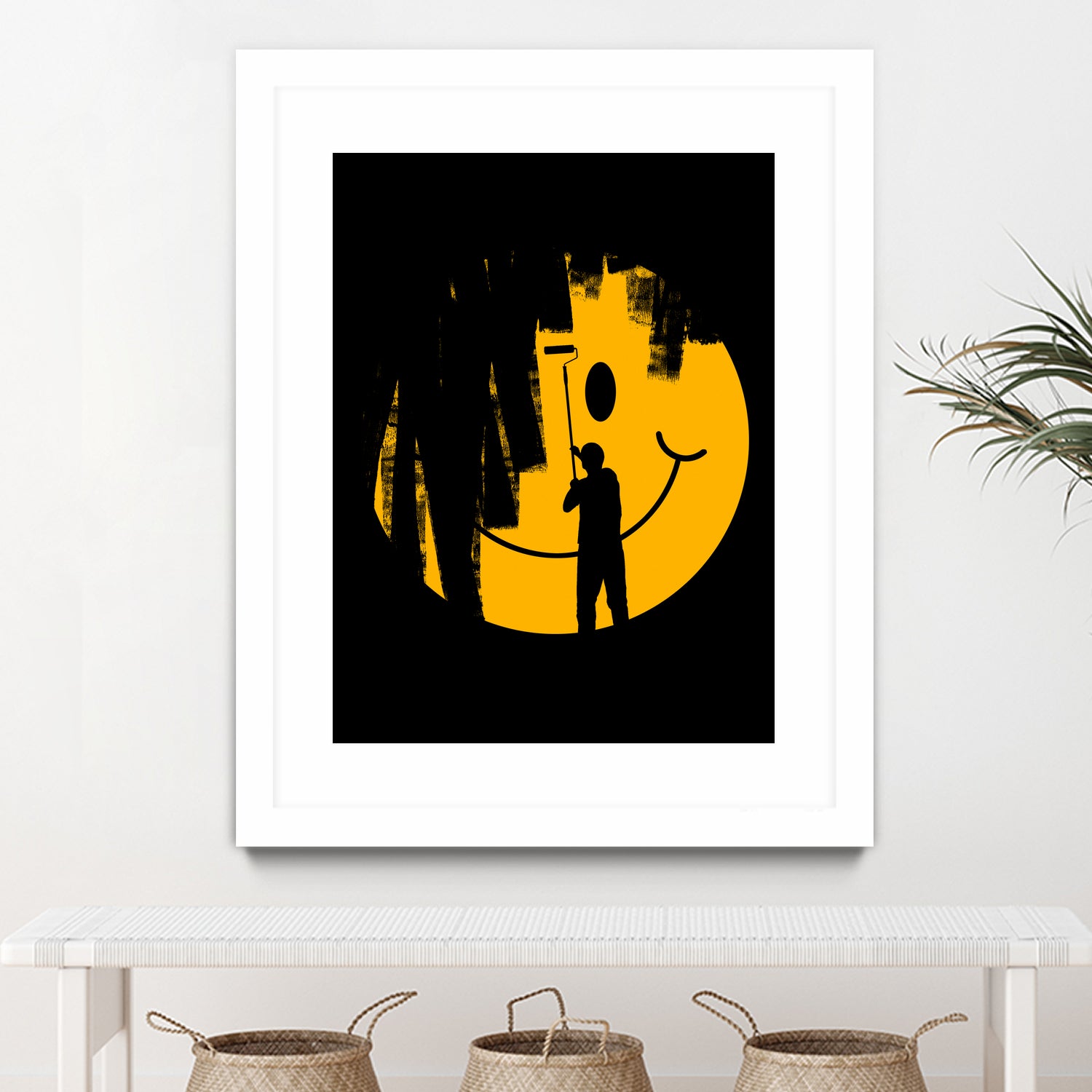 Unhappy by rob dobi on GIANT ART - yellow digital drawing