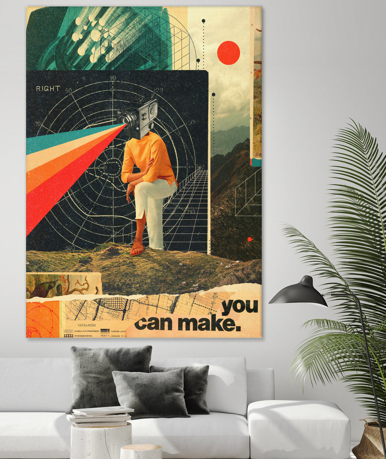 You can Make it Right by Frank Moth on GIANT ART - yellow photo illustration