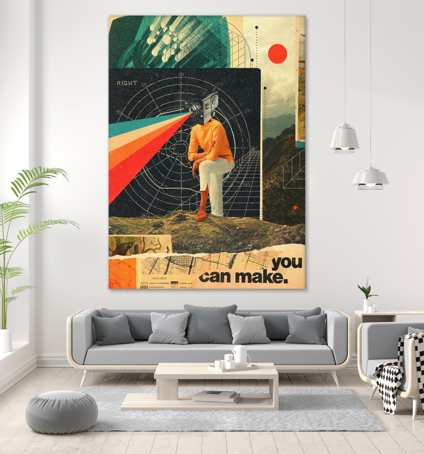 You can Make it Right by Frank Moth on GIANT ART - yellow photo illustration