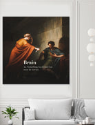 Brain by Mehmet Geren on GIANT ART - orange photo manipulation